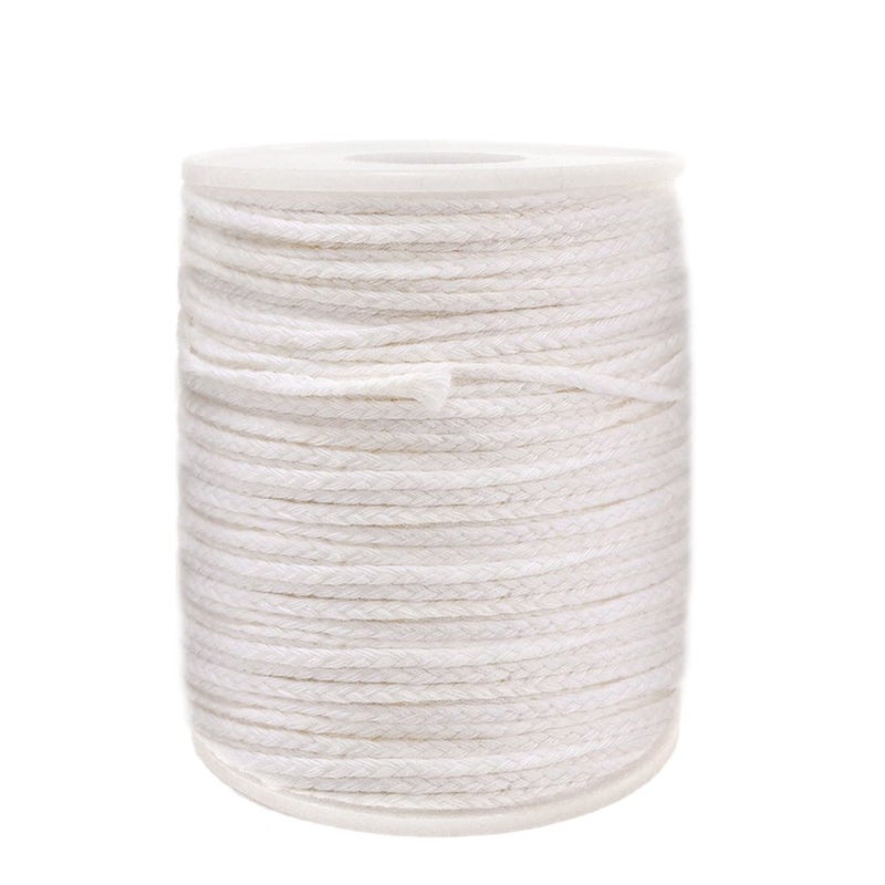 EricX Light #24PLY/FT Braided Wick: 200 Foot Spool.Candle Wicks for Candle Making,Candle DIY - Image 1